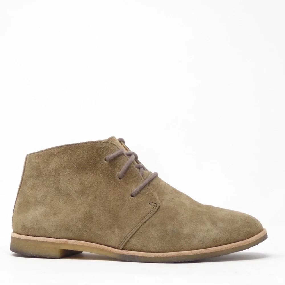 Clarks Women Phenia Desert Boot Tan Suede Lace Up Chukka Size 6